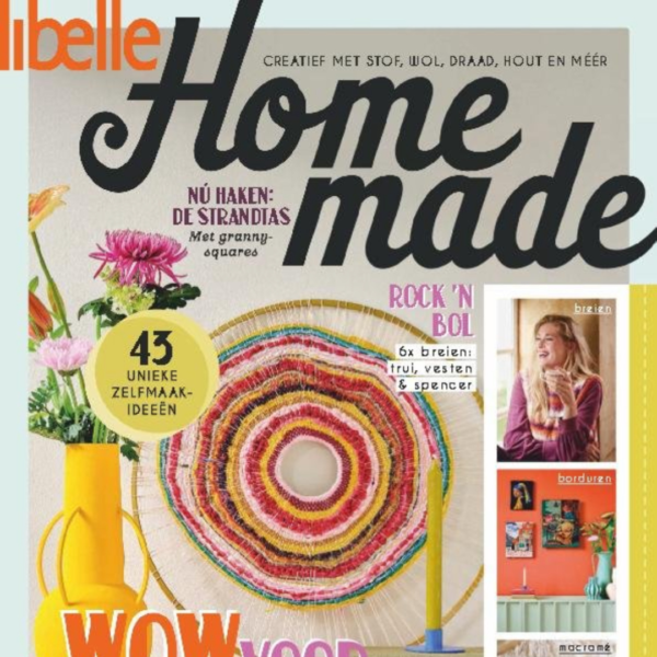 Cover Libelle Homemade mei 2024.