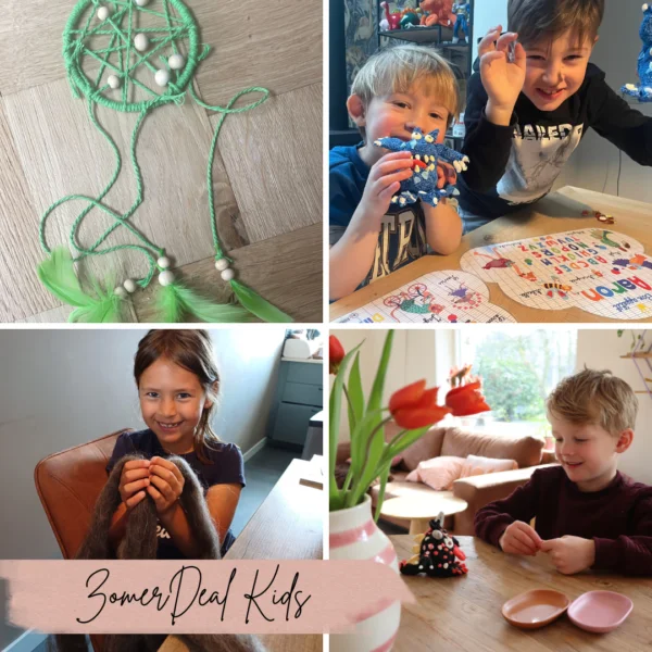 Zomer Deal Kids knutsel boxen met korting.