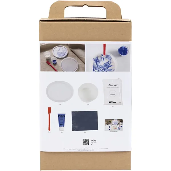 Met deze set maak je de mooiste kleine dienbladen die overal in huis prachtige decoraties maken. De set bevat alle materialen en instructies die je nodig hebt.