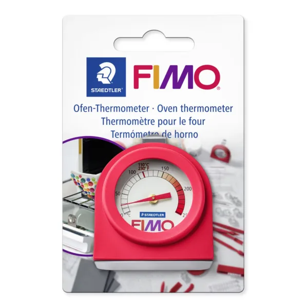 Oven thermometer, speciaal voor FIMO klei.