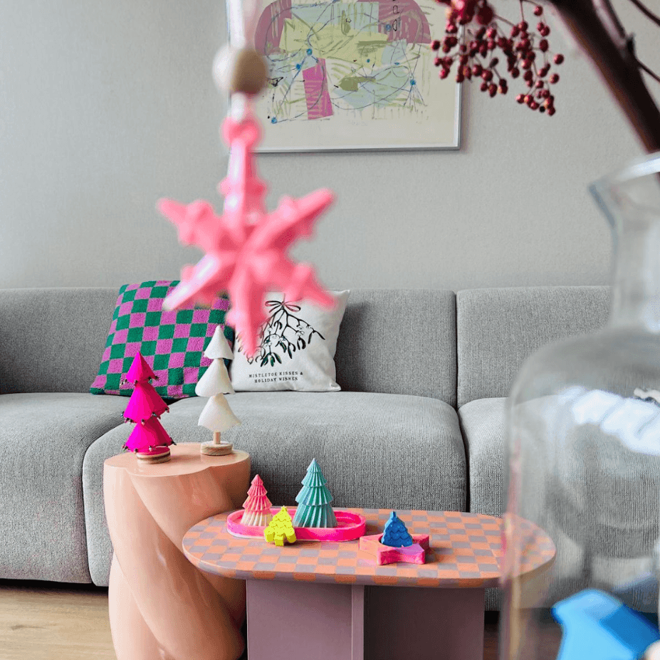 Maak deze super schattige vilten kerstboompjes met ons Kids Knutsel pakket.