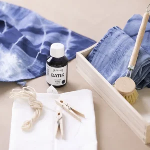 Shibori DIY pakket, verf je eigen thee doek met een tie dye pakket van September18.nl