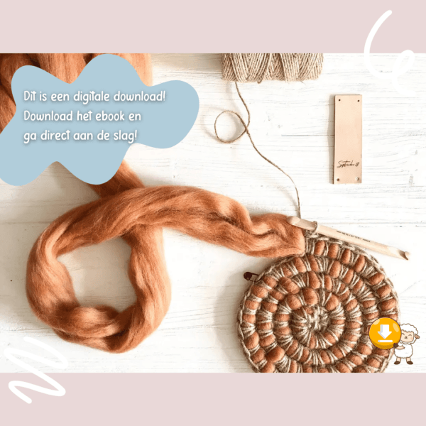 Patronen boek met 70 DIY patronen gebundeld in een ebook om waanzinnige interieur items zelf te maken met stap voor stap tutorials en video's.