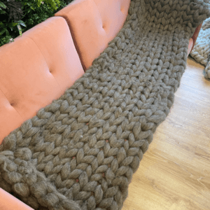 XXL bedsprei Antraciet Gemeleerd, sample sales.