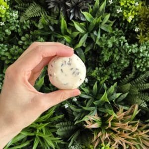 badbruisballen maken met lavendel