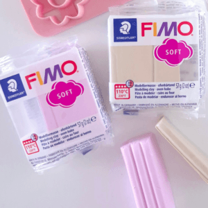 Bestel jouw FIMO soft per kleur voordelig, bijvoorbeeld in roze en sahara.