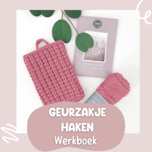 Geurzakje haken werkboek voorblad.