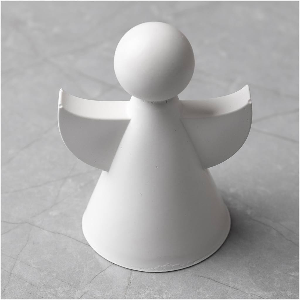 Engel gietmal voor kerst en kerstdecoratie.