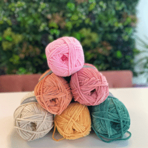 Durable Velvet kleuren samen close up in 6 kleuren.