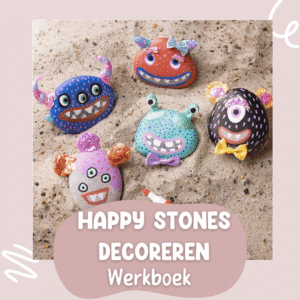 Happy stones werkboek voorblad.