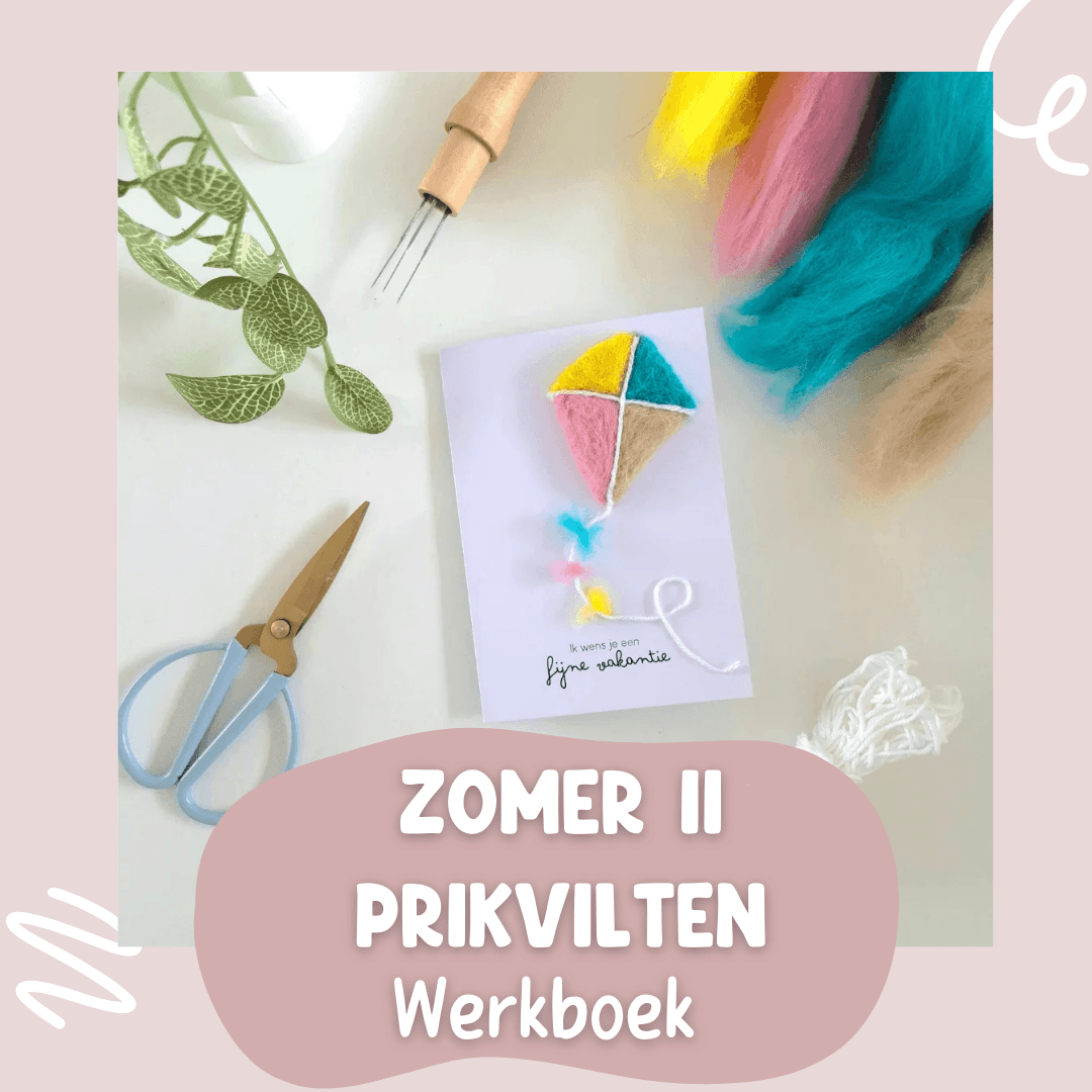 Werkboek voorblad zomer 2 prikvilten.