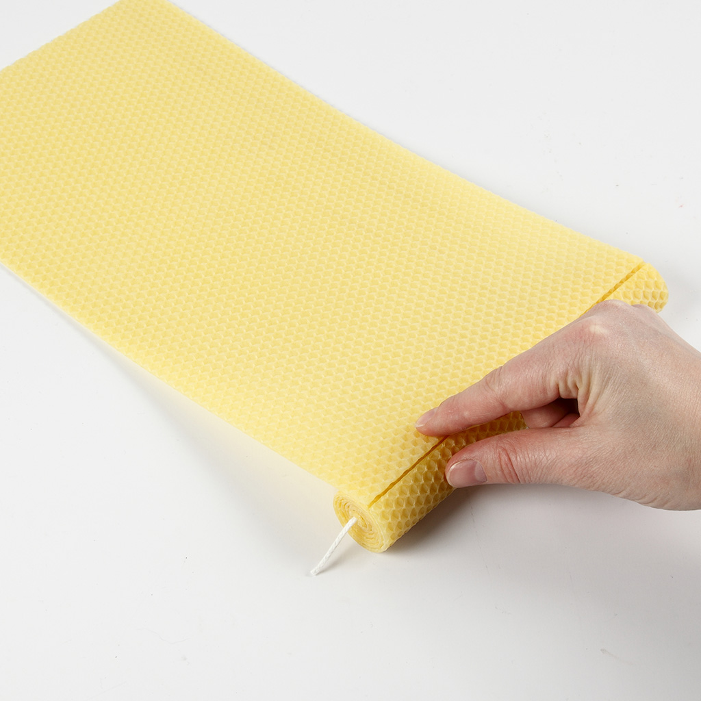 Lont voor Bijenwas vellen | 80 meter rol | DIY Kaarsen - Afbeelding 2