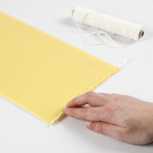 Lont voor Bijenwas vellen | 5 meter rol | DIY Kaarsen